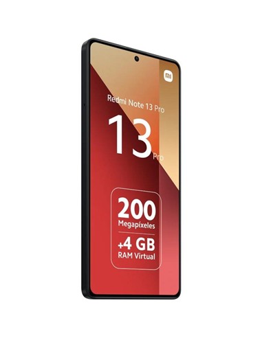 SMARTPHONE XIAOMI REDMI NOTE 13 PRO 6.67 FHD+ 8GB/256GB/200MP/NFC/4G BLACK