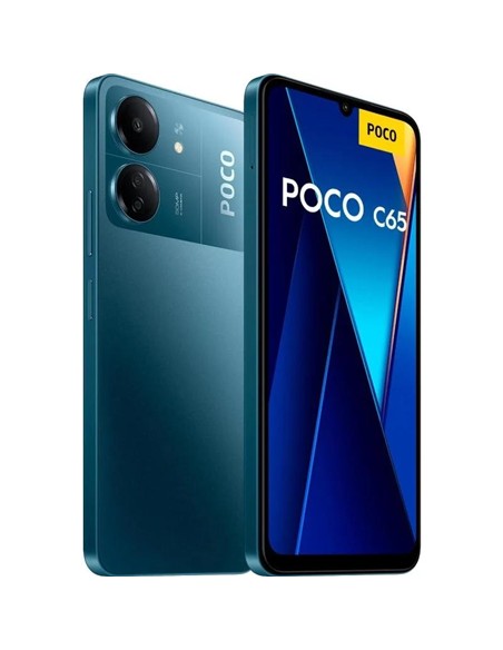 SMARTPHONE XIAOMI POCO C65 6.74 HD+ HELIO G85 8GB/256GB/50MPX/NFC/4G BLUE