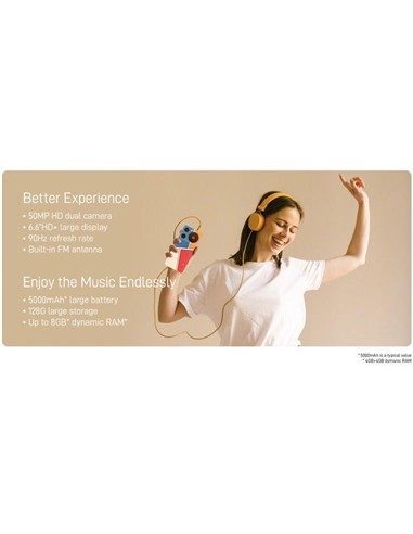 SMARTPHONE ZTE NUBIA MUSIC 6.6 HD+...