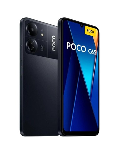 SMARTPHONE XIAOMI POCO C65 6.74 HD+ HELIO G85 6GB/128GB/50MPX/NFC/4G BLACK