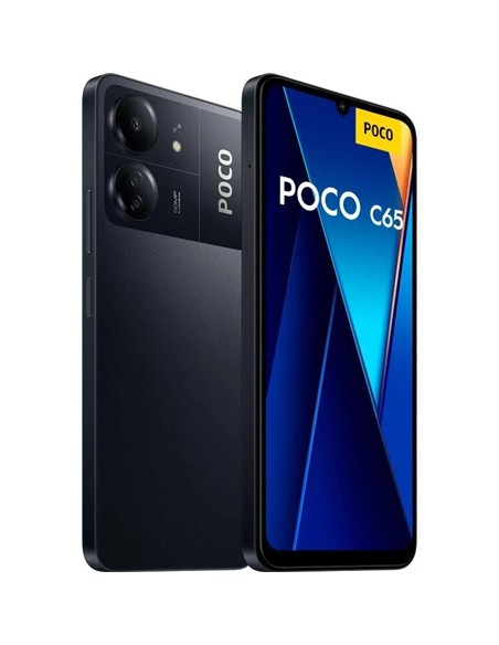 SMARTPHONE XIAOMI POCO C65 6.74 HD+ HELIO G85 6GB/128GB/50MPX/NFC/4G BLACK