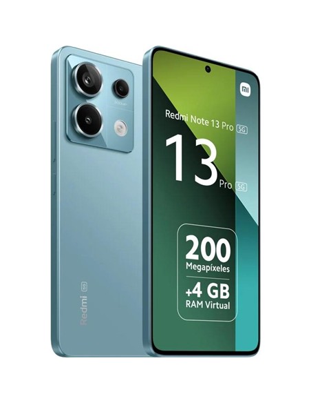 SMARTPHONE XIAOMI REDMI NOTE 13 PRO 6.67 FHD+ 8GB/128GB/200MP/NFC/5G BLUE