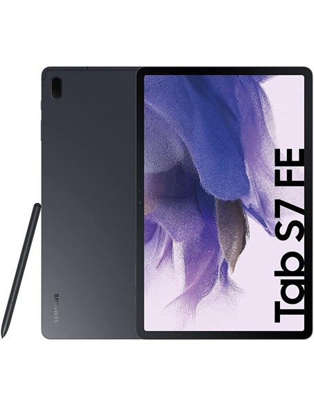 TABLET SAMSUNG 12.4 TAB S7 FE 6GB/128GB ANDROID BLACK + S-PEN