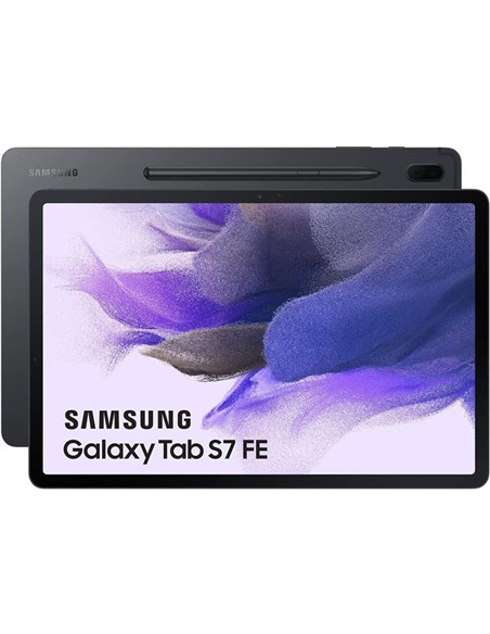 TABLET SAMSUNG 12.4 TAB S7 FE 6GB/128GB ANDROID BLACK + S-PEN