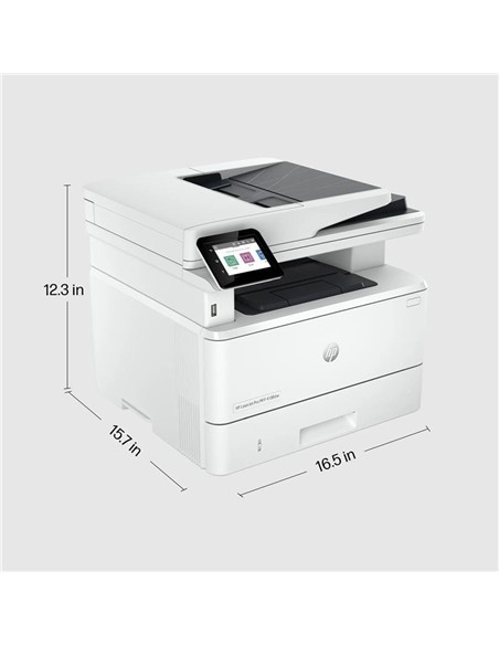 IMPRESORA MFP HP LASER MONOCROMO LASERJET PRO 4102FDN DUPLEX WHITE