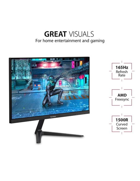 MONITOR VIEWSONIC 27 CURVO LED QHD HDMI DP 165Hz