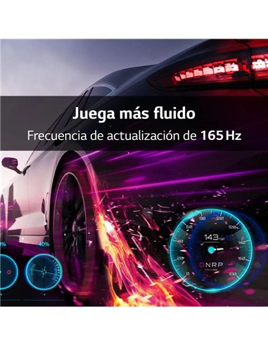 MONITOR GAMING LG 27 165HZ HDMI DISPLAYPORT DP 1MS