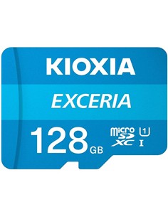 MEMORIA MICRO SD 128GB TOSHIBA KIOXIA HC C10 + ADAPTADOR SD