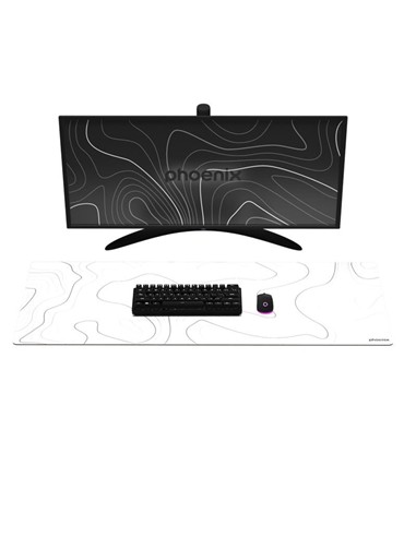 ALFOMBRILLA PHOENIX STRATOS 90CMX40CM WHITE