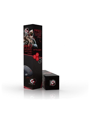 ALFOMBRILLA GEMBIRD GAMING M 250X350MM BLACK/RED