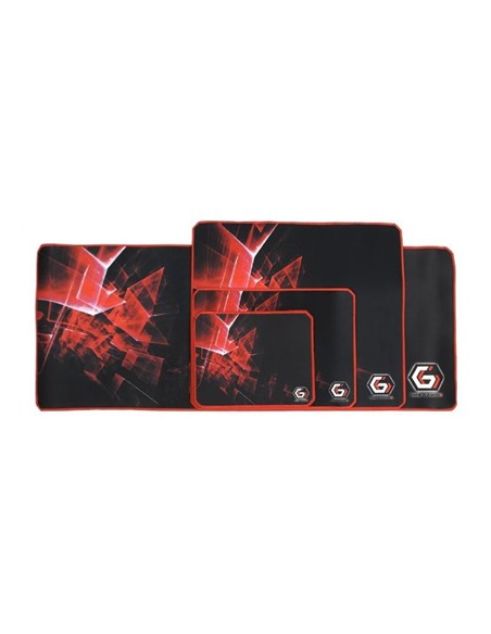 ALFOMBRILLA GEMBIRD GAMING M 250X350MM BLACK/RED