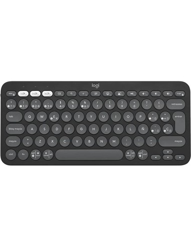 TECLADO LOGITECH PEBBLE KEYS 2 K380S TKL...
