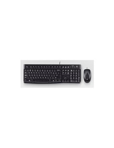TECLADO + RATON LOGITECH MK120 USB BLACK 2