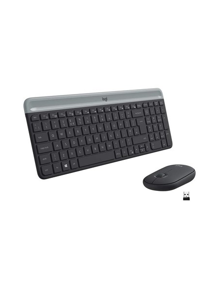 TECLADO + RATON LOGITECH MK470 SLIM WIRELESS SILENT