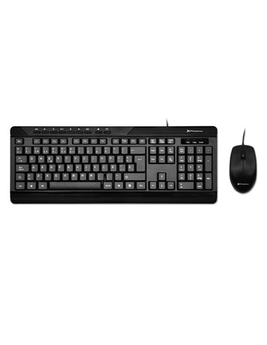 TECLADO + RATON PHOENIX USB BLACK