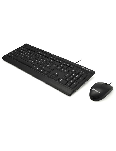 TECLADO + RATON PHOENIX USB BLACK