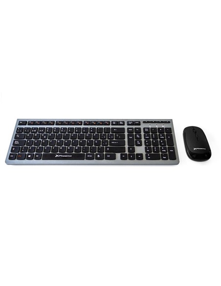 TECLADO + RATON PHOENIX WIRELESS ULTRA SLIM BLACK