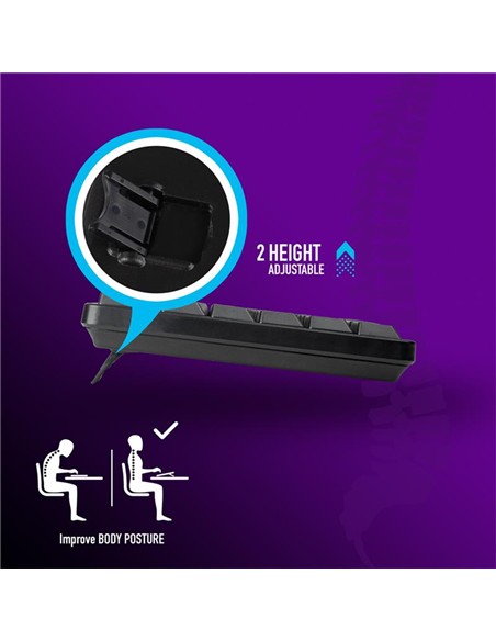 TECLADO + RATON NGS EUPHORIA WIRELESS BLACK