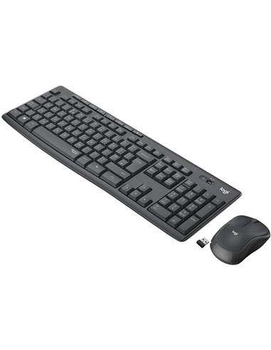 TECLADO + RATON LOGITECH MK295 WIRELESS SILENT...