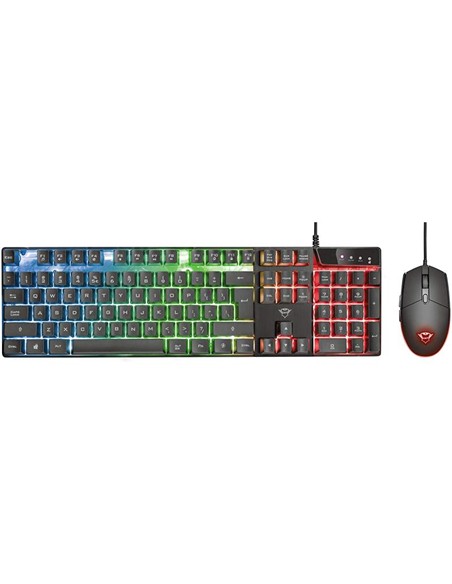 TECLADO + RATON TRUST GXT838 AZOR GAMING RGB