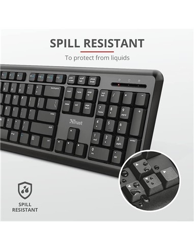 TECLADO + RATON TRUST ODY WIRELESS