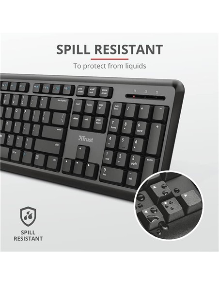 TECLADO + RATON TRUST ODY WIRELESS