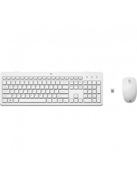 TECLADO + RATON HP 230 WIRELESS WHITE
