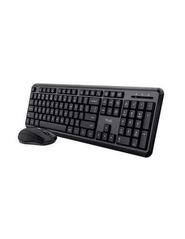 TECLADO + RATON TRUST TKM-360 WIRELESS SILENT...