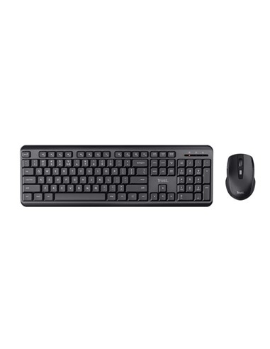 TECLADO + RATON TRUST TKM-360 WIRELESS SILENT...