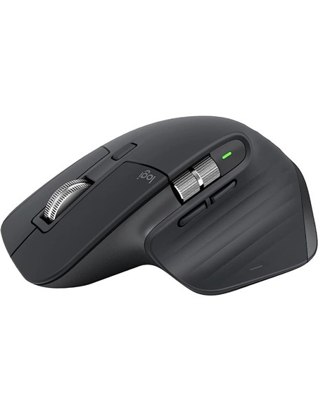RATON LOGITECH MX MASTER 3S WIRELESS 8000DPI 7 BOTONES BLACK