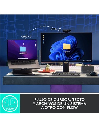 RATON LOGITECH MX MASTER 3S WIRELESS 8000DPI 7...