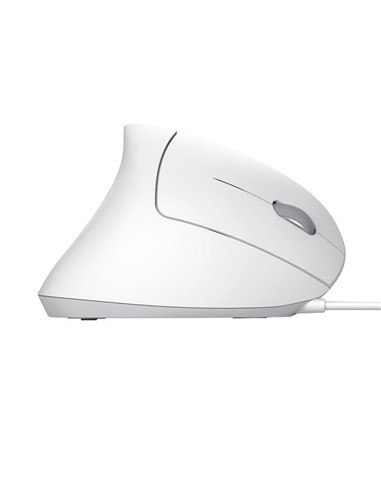 RATON TRUST VERTO USB ERGONOMIC WHITE