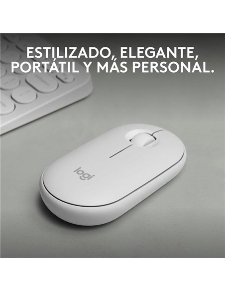 RATON LOGITECH PEBBLE 2 M350S WIRELESS WHITE