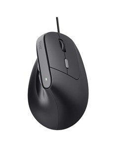 RATON TRUST BAYO II ERGONOMICO 2400 DPI USB BLACK 2