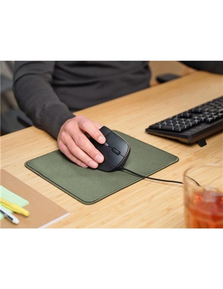 RATON TRUST BAYO II ERGONOMICO 2400 DPI USB BLACK