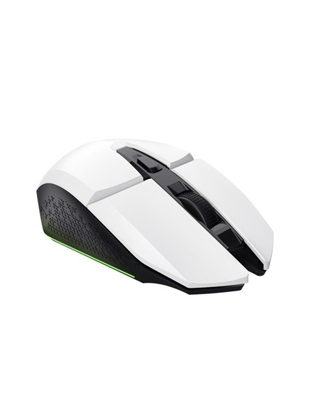 RATON TRUST GAMING GXT 110 FELOX RGB WIRELESS 4800DPI 6 BOTONES WHITE