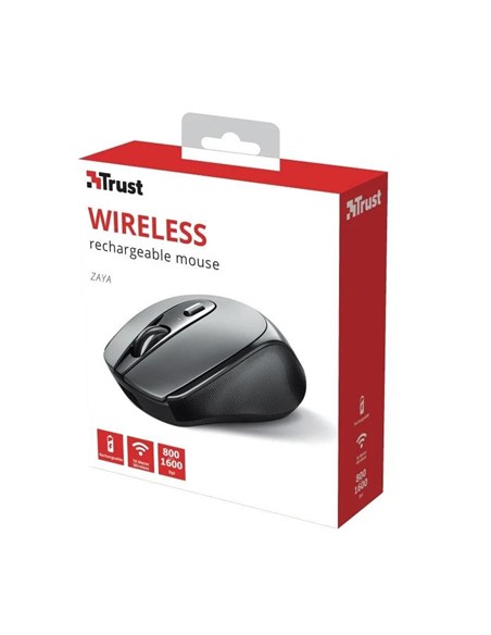 RATON TRUST ZAYA RECARGABLE WIRELESS BLACK