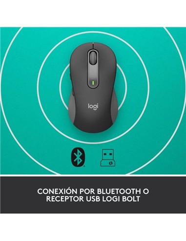 RATON LOGITECH SIGNATURE M650 M WIRELESS BLACK