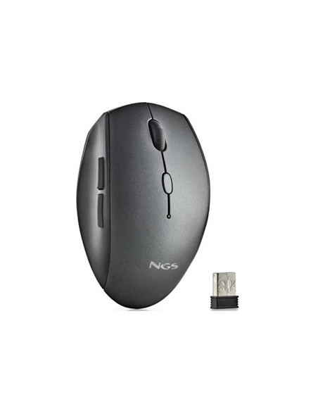 RATON NGS BEE BLACK ERGONOMICO WIRELESS SILENT BLACK