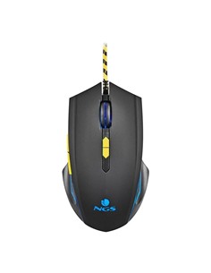 RATON NGS GAMING 6 BOTONES USB RGB BLACK