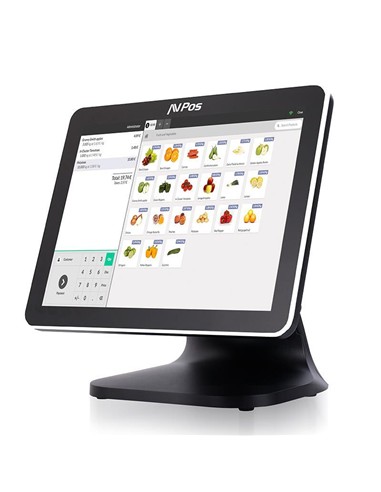 TPV AVPOS K5000 ALUMINIO 15 TACTIL J4125/4GB/SSD128GB/W10P 3YR GARANTIA