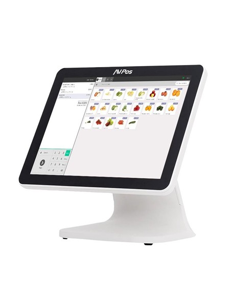 TPV AVPOS K5000 15 ALUMINIO TACTIL I7/8G/SSD128/2ªPAN/W11P/WHITE 3YR