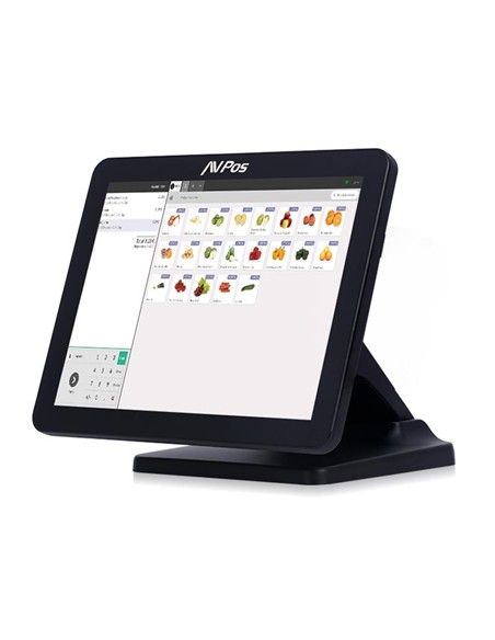 TPV AVPOS K5000 ALUMINIO FLEX 15 TACTIL J4125/8G/SSD128GB/W11P 3Y GARANTIA