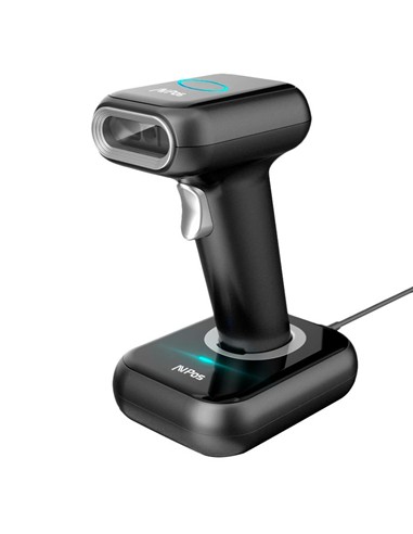 LECTOR AVPOS CODIGO DE BARRAS 1D 2D BT44 BLUETOOTH + BASE
