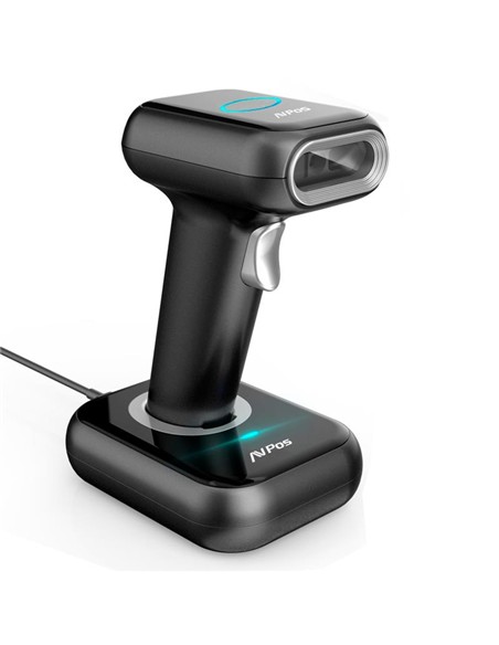 LECTOR AVPOS CODIGO DE BARRAS 1D 2D BT44 BLUETOOTH + BASE