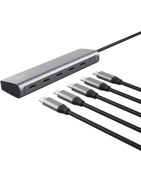 HUB USB-C TRUST 5 PUERTOS HALYX USB-C 3.2