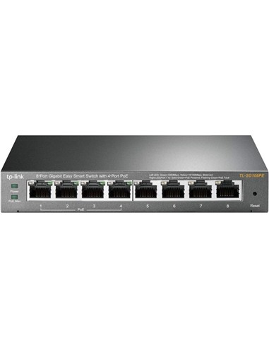 SWITCH TP-LINK GIGABIT 8 PUERTOS TL-SG108PE...