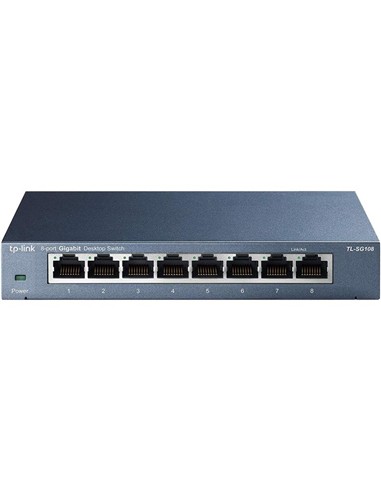 SWITCH TP-LINK TL-SG108 10/100/1000 8 PUERTOS