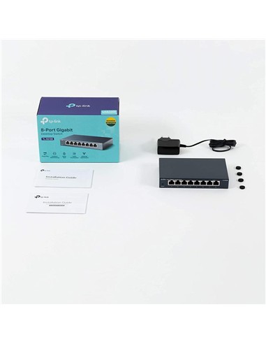 SWITCH TP-LINK TL-SG108 10/100/1000 8 PUERTOS