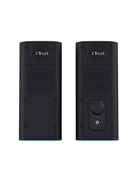 ALTAVOCES TRUST GXT 612 CETIC GAMING RGB 2.0 USB/WIRELESS BLACK